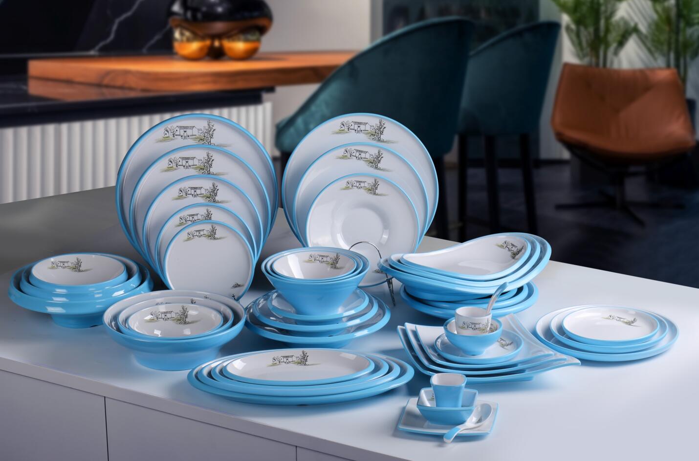 中餐系列-双色贴花